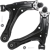 Vista 1596 de Detroit Axle - Kit de suspensión delantera de 10 piezas para Chevy Aveo Aveo5 Pontiac G3 Wave 2 Ready Struts Assembly 2 Enlaces de barra