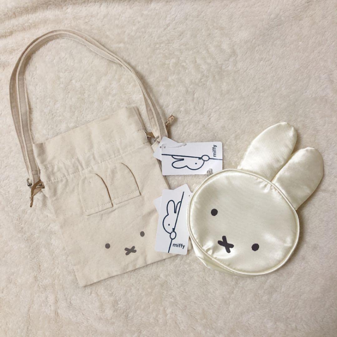 miffy - しまむら　ミッフィー　ボリス　巾着ポシェット　ポシェット　ポーチ　５点セット しまむら ミッフィー ボリス 巾着ポシェット ポシェット ポーチ
