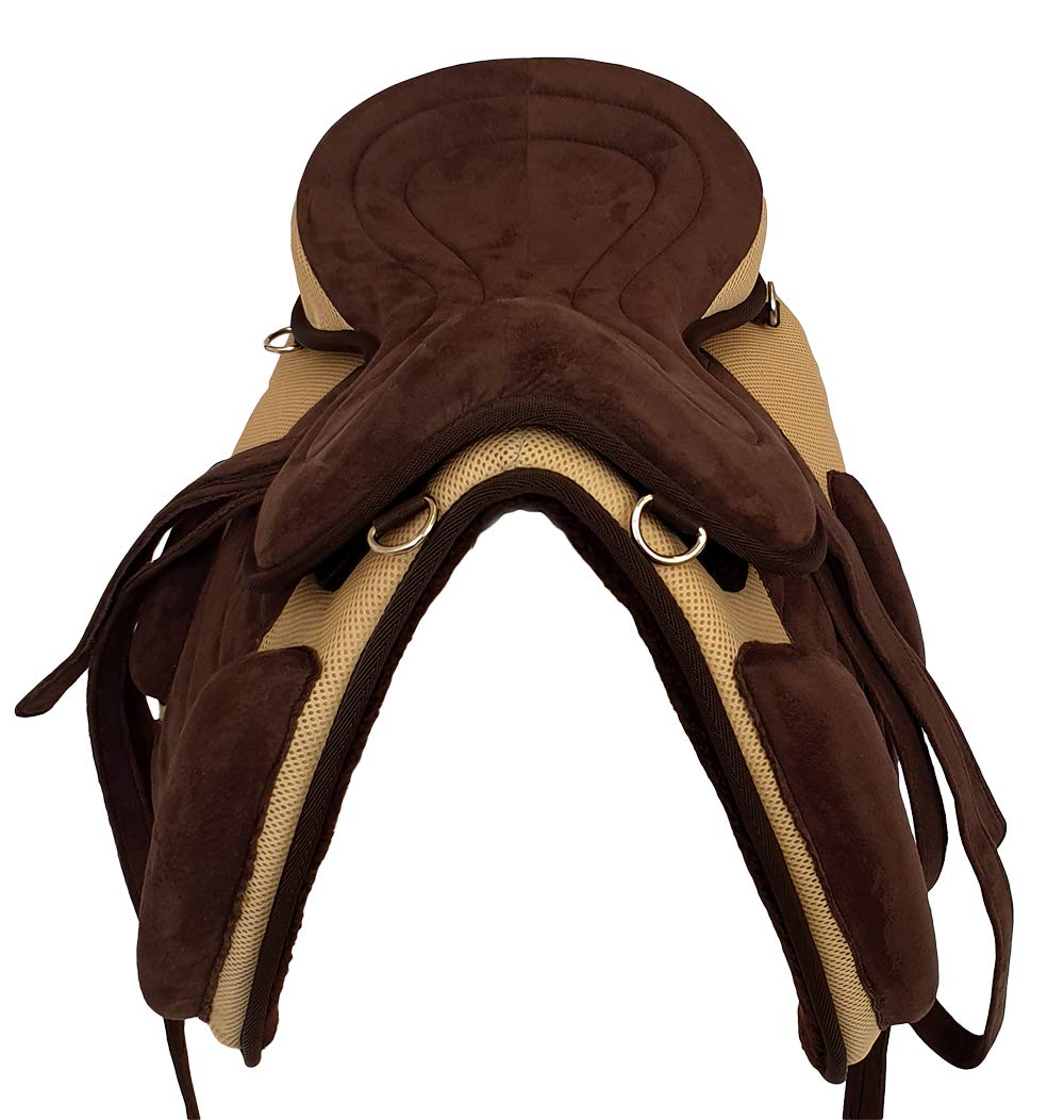 A&M Reitsport Baumloser Wanderreit Sattel Liberty Braun/Beige NEU+ Zubehör, Größe:17 Zoll