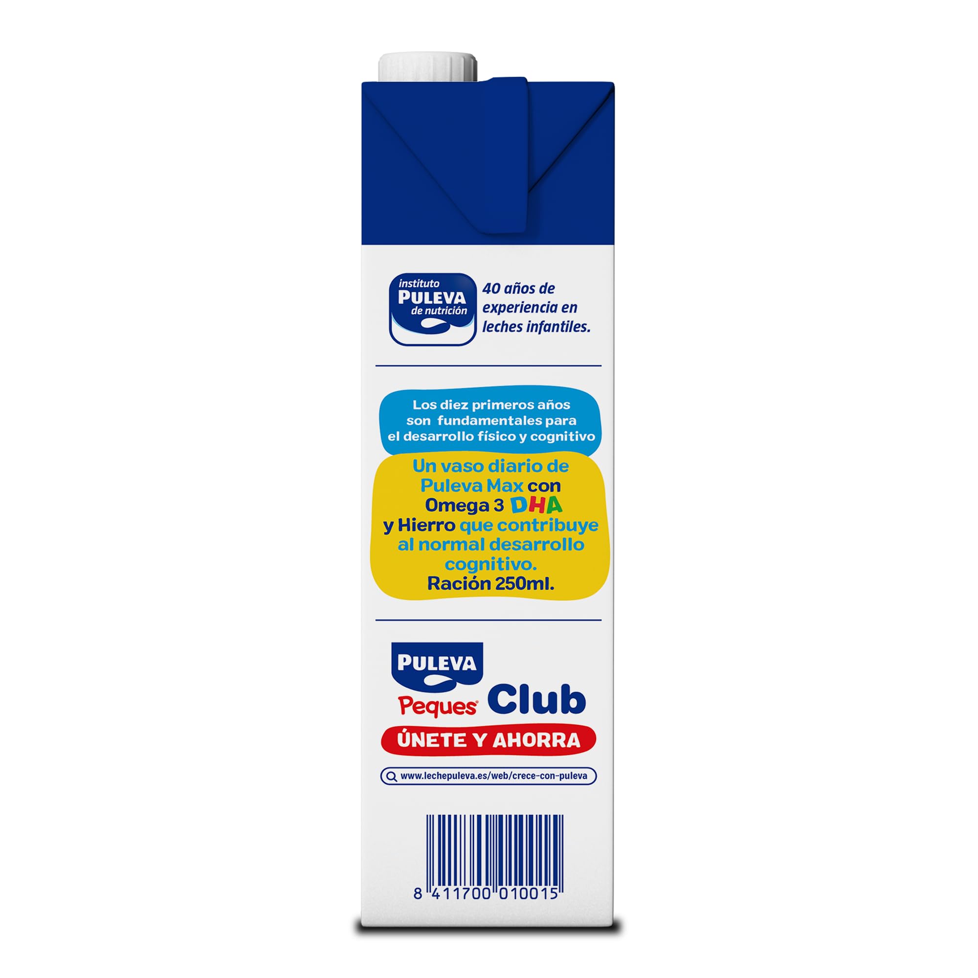 Puleva Max Sin Lactosa Leche De Crecimiento Y Desarrollo +3 Años Pack 6x 1l