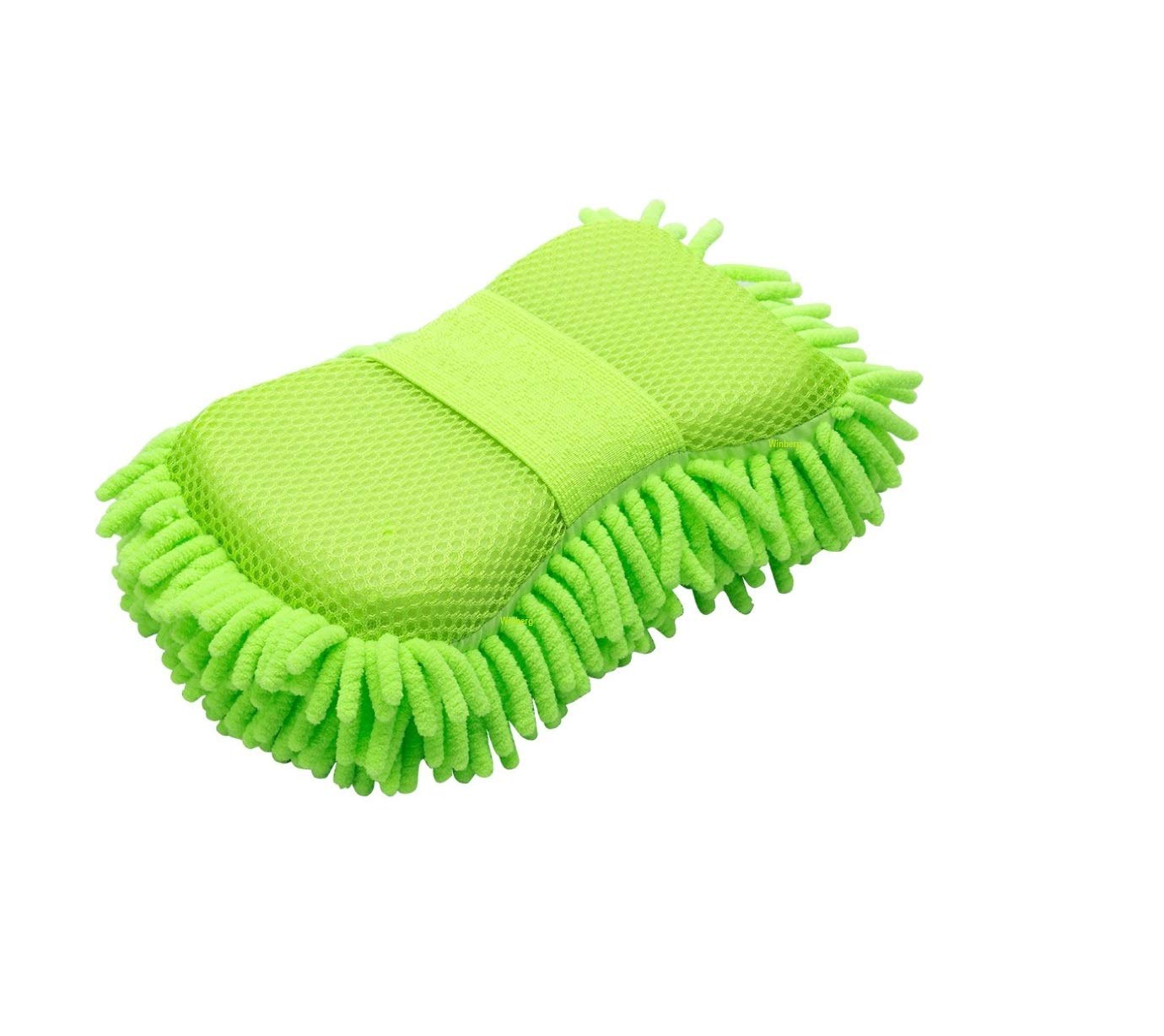 Winberg ® Car/Home Cleaning Microfiber Sponge Best for Your car Random Colour Spg (1)-picture-30