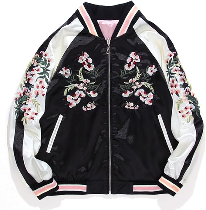 Amazon Sspec 桜刺繍マーク スカジャン リバーシブル 横須賀ファッション 2way仕様 野球服 ブルー 男女兼用 コート ジャケット 通販 Amazon Sspec 桜刺繍マーク スカジャン リバーシブル 横須賀ファッション 2way仕様 野球服 ブルー 男女兼用 コート ジャケット 通販