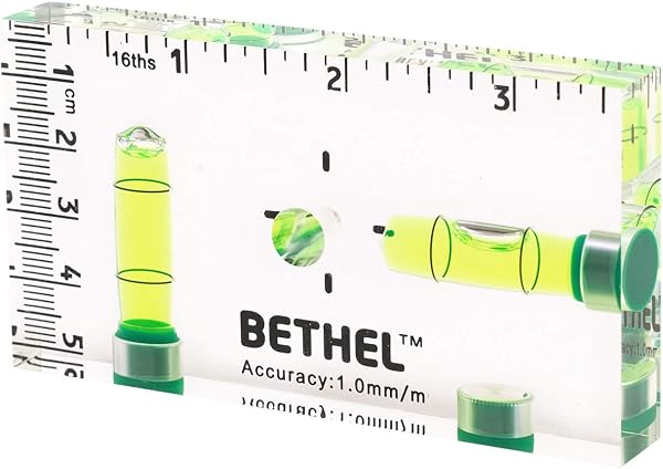 BETHEL Tタイプレベル 飛散防止 クロスチェック バブルレベル