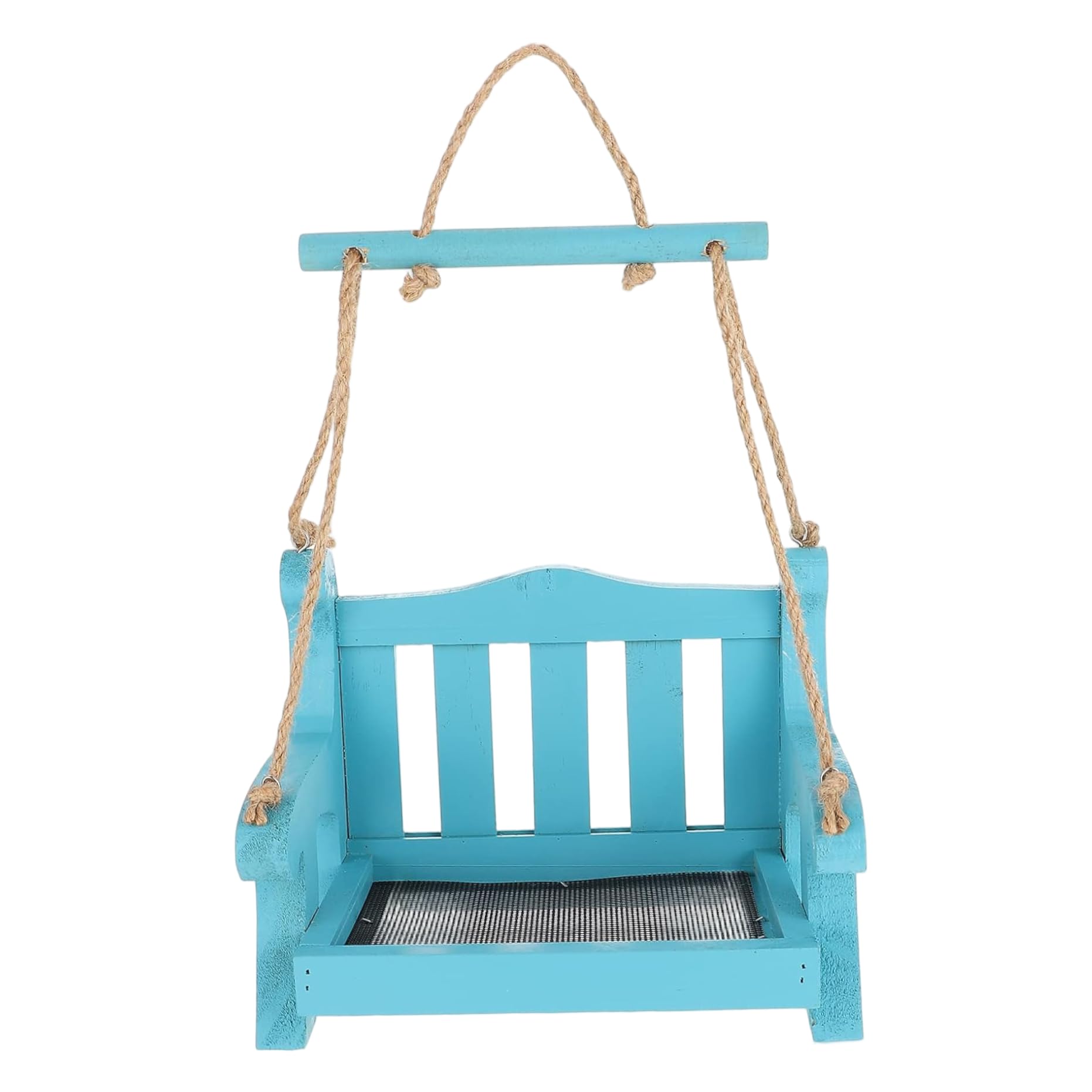 Mangeoire suspendue pour oiseaux bleu chaise balançoire jardin