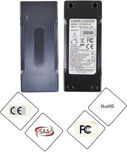 Miniatura 4 de Abakoo Cargador de batería de 24V 4A para Jazzy, Go-Go Pride Ezip 400 500 650 750 900 Mountain Trailz IZIP I25 IZIP I300 IZIP I350 IZIP I500 Mpv5