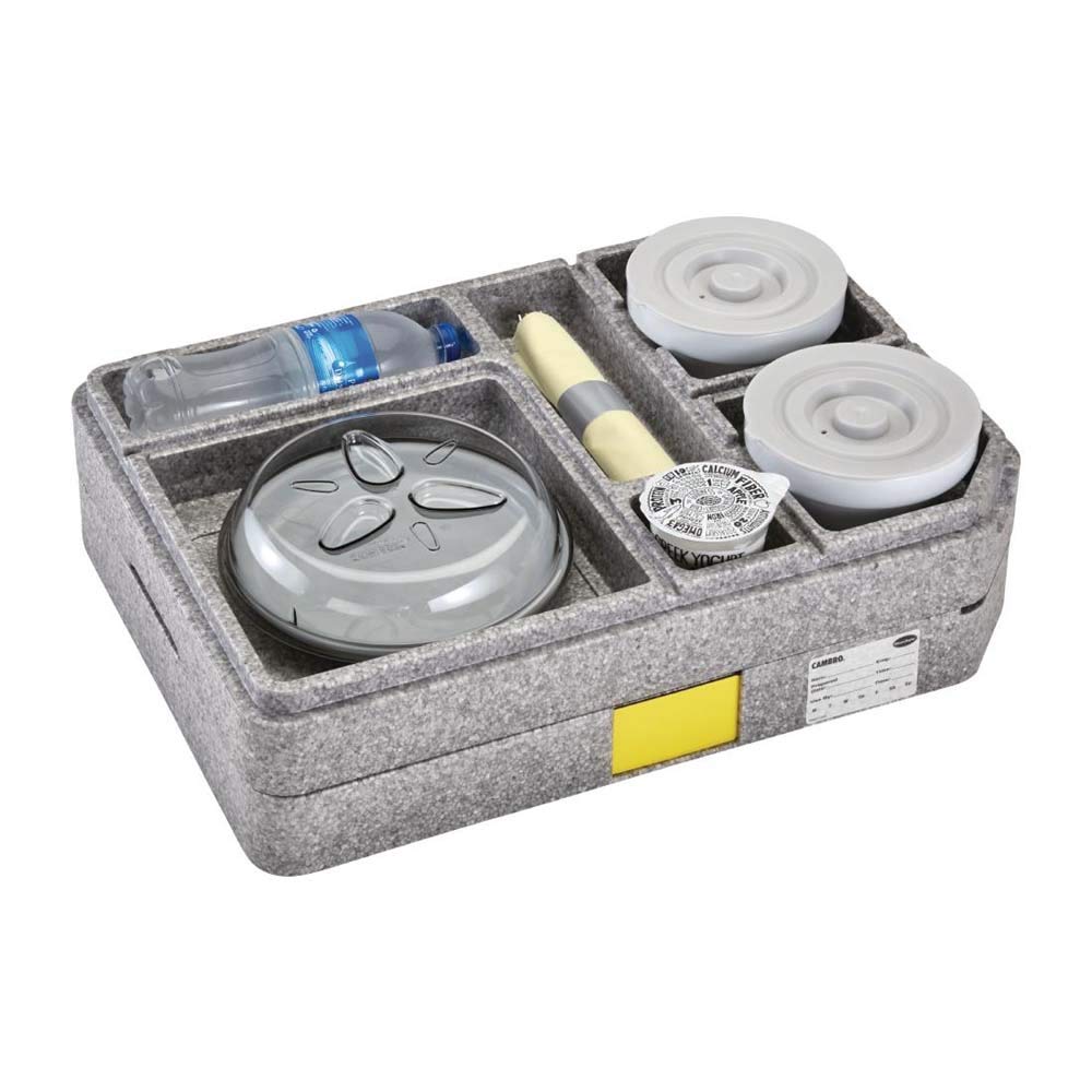 Cambro CW811 Tablotherm Speisetransportbehälter mit Essgeschirr