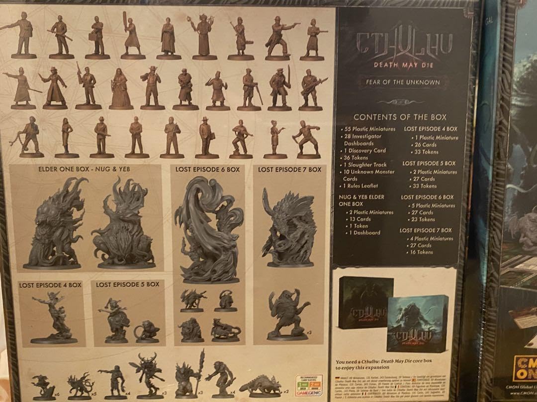 Amazon.co.jp: Cthulhu Death May Die Season 3 KS版 : おもちゃ