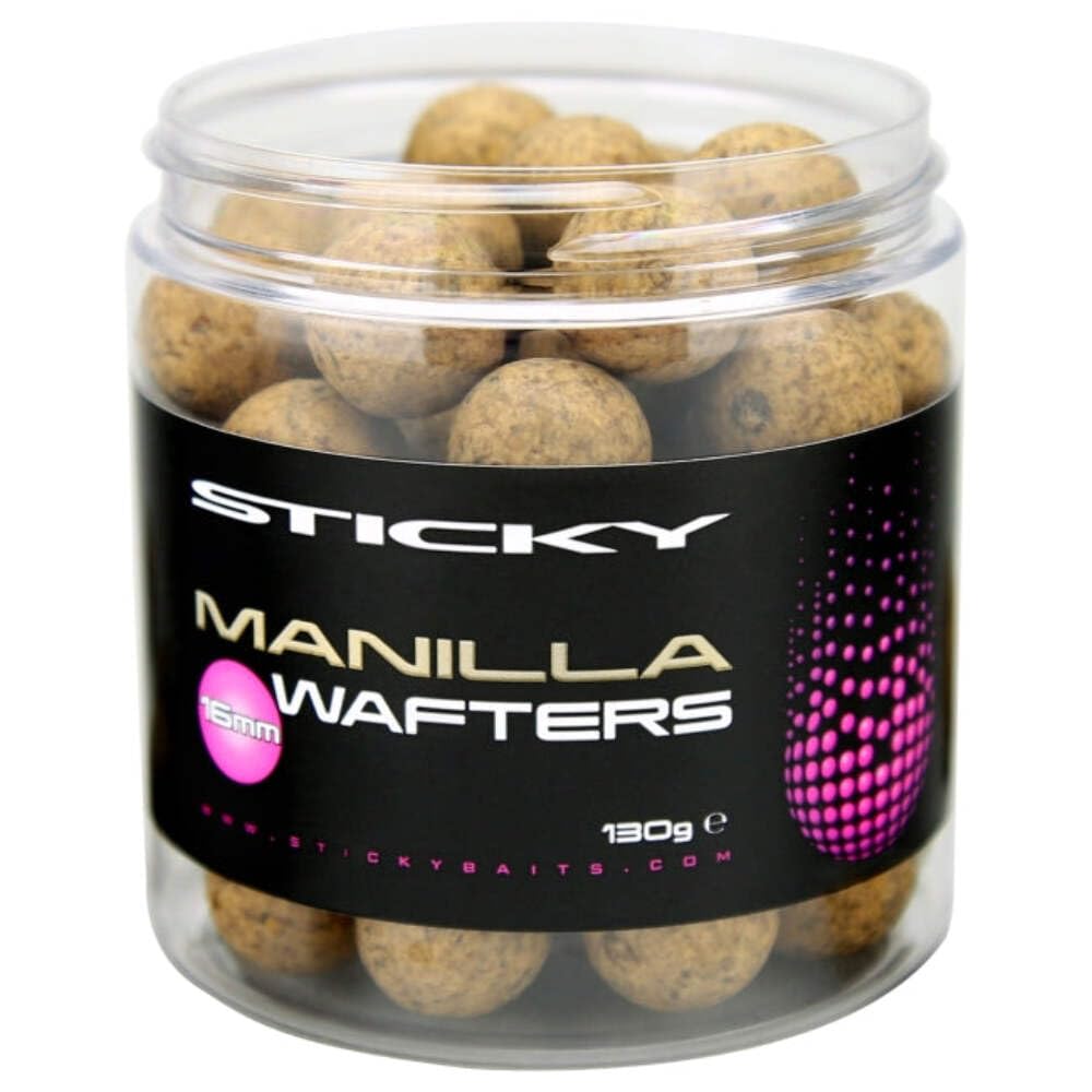 Sticky Baits Manilla Wafters 16mm, Brown, One Size