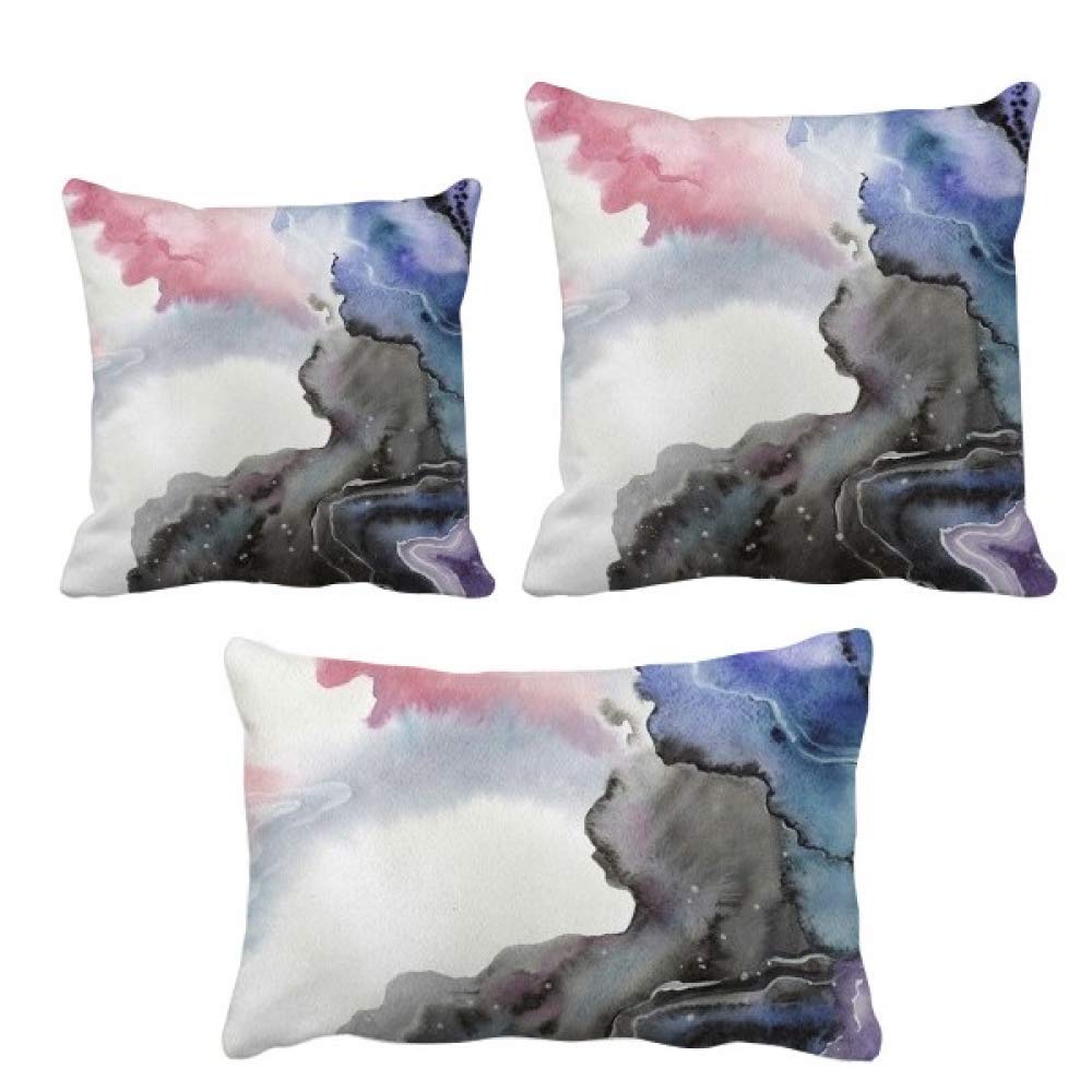 Ensemble coussin aquarelle ombrage de qualité supérieure pour sofa chic