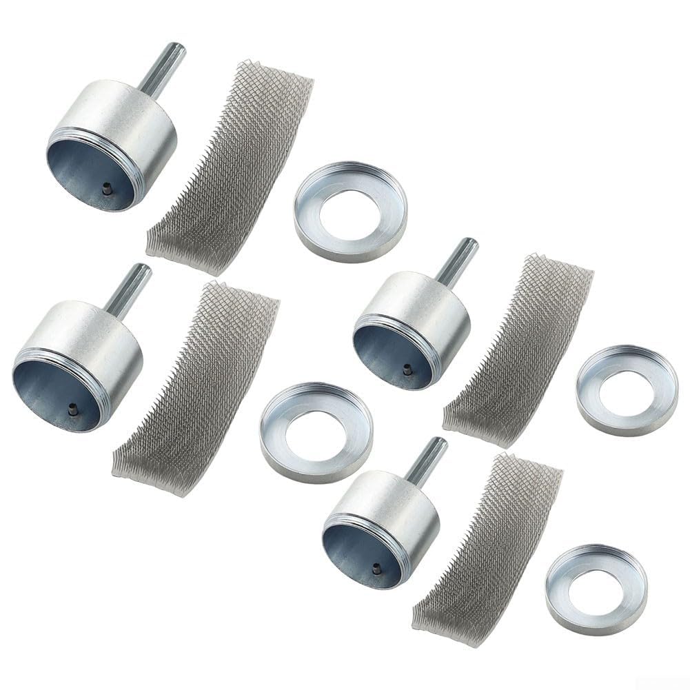 2/4PCS Pipe Cleaner Set Simplified Rust Removal with These Innovative Electric Drill Brushes Copper Metal Pipe Cleaner (22MM) (4PCS )