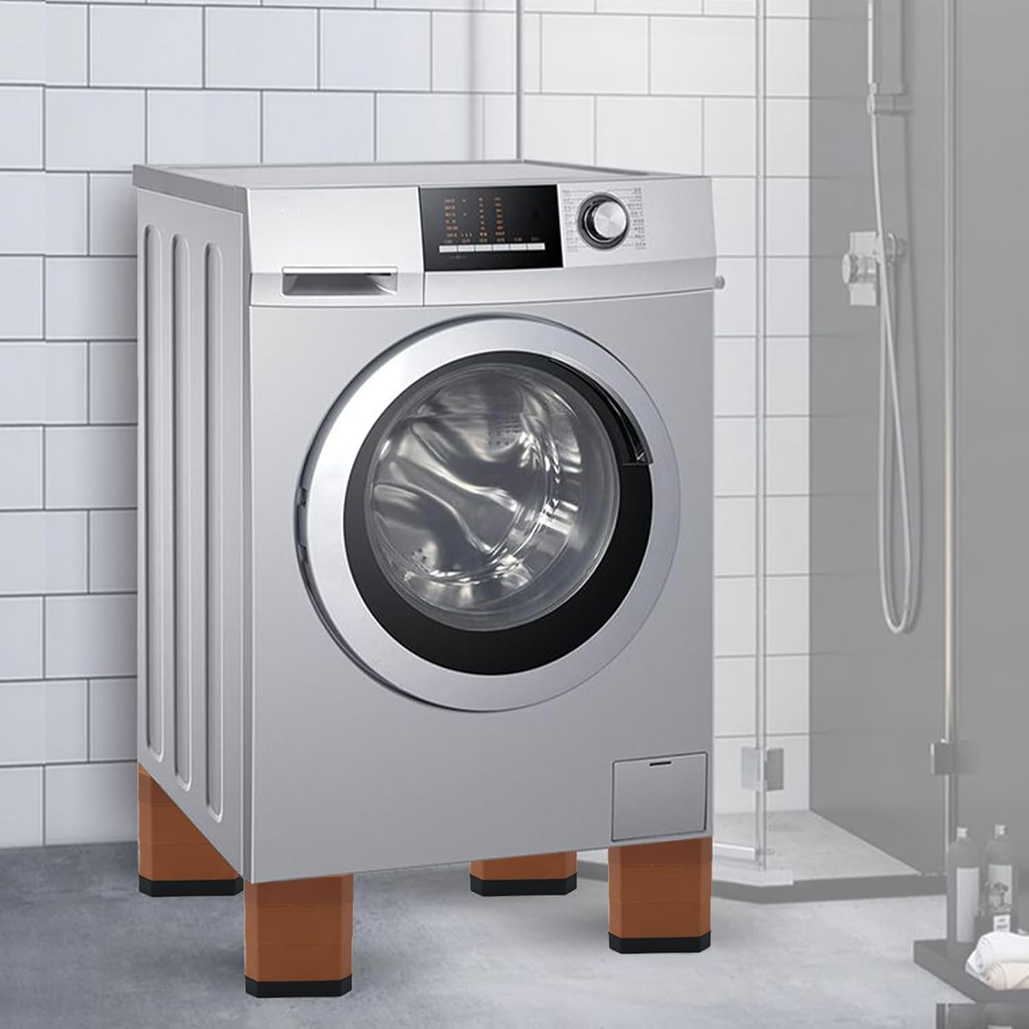 Furniture Leg Risers | Riser Elevation Block for Refrigerator | Chair Legs Elevation Rack | for Chair Refrigerator Washing Machine Home Dormitory Bed Couch Bookshelf Table