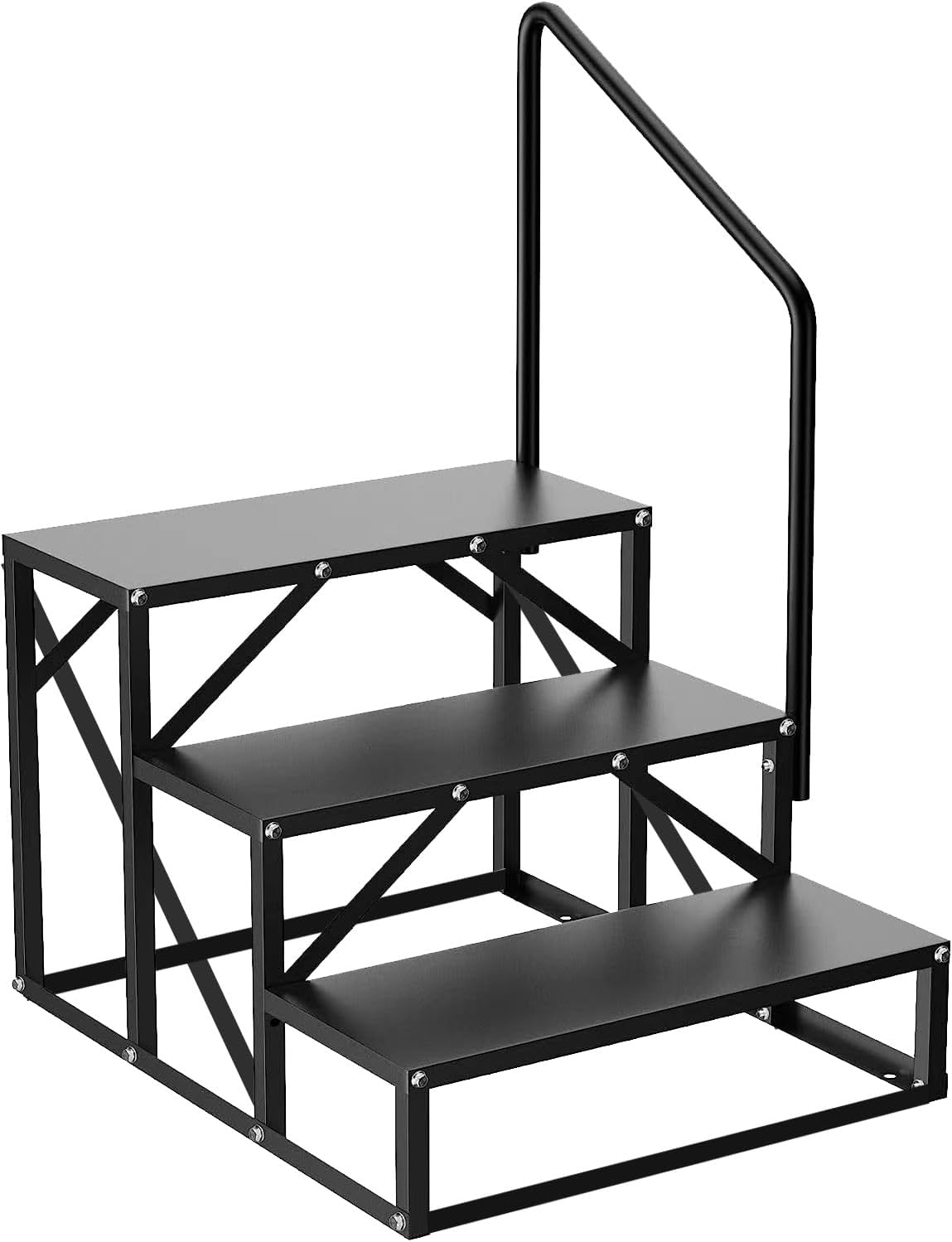 Updated RV Steps with Handrail Hot Tub Steps with Handrail