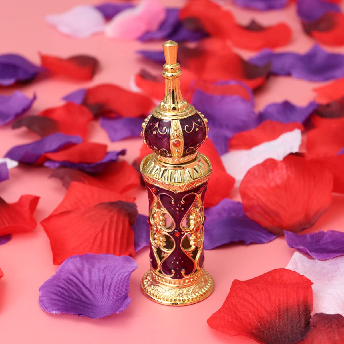 FRCOLOR 3st Weihwasserflasche Leere Flasche Mit Ätherischen Ölen Duftflakons Aus Kristall Parfümflaschen Leer Autodüfte Für Frauen Antike Parfümflakons Reisen Aromatherapie-flasche Glas