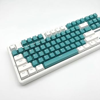 Amazon.co.jp: 117 個メカニカルキーボードキーキャップ 2 色射出