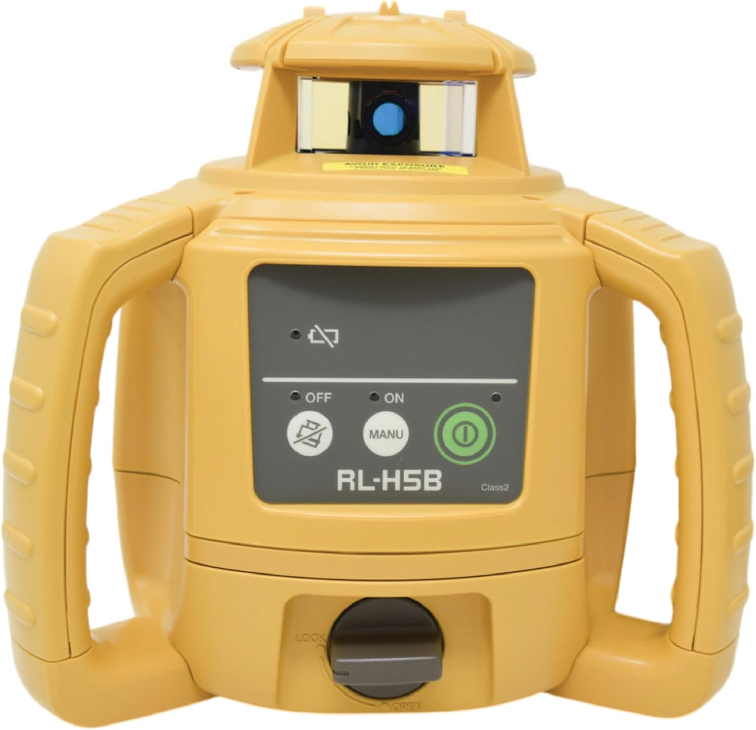 Topcon RL-H5B Laser Transit Leveler Kit - LS-80X Rotary Laser Receiver with Rod Bracket - 36-60in Precision Level 360 Laser Tripod - 13ft Fiber Rod Level Tool with Inch Increments for Construction