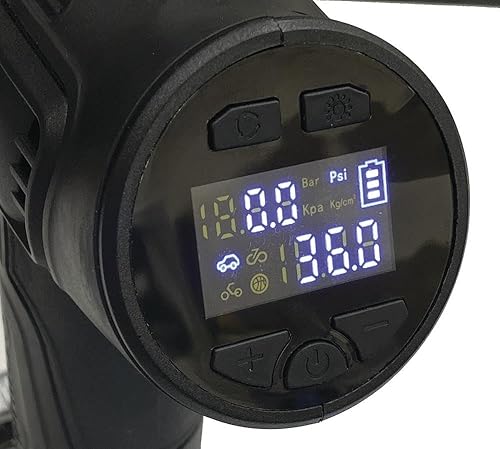 Miniatura 5 de North Tech Kit de inflado inalámbrico de 18 voltios de 160 PSI tu solución todo en uno para inflar sin esfuerzo!