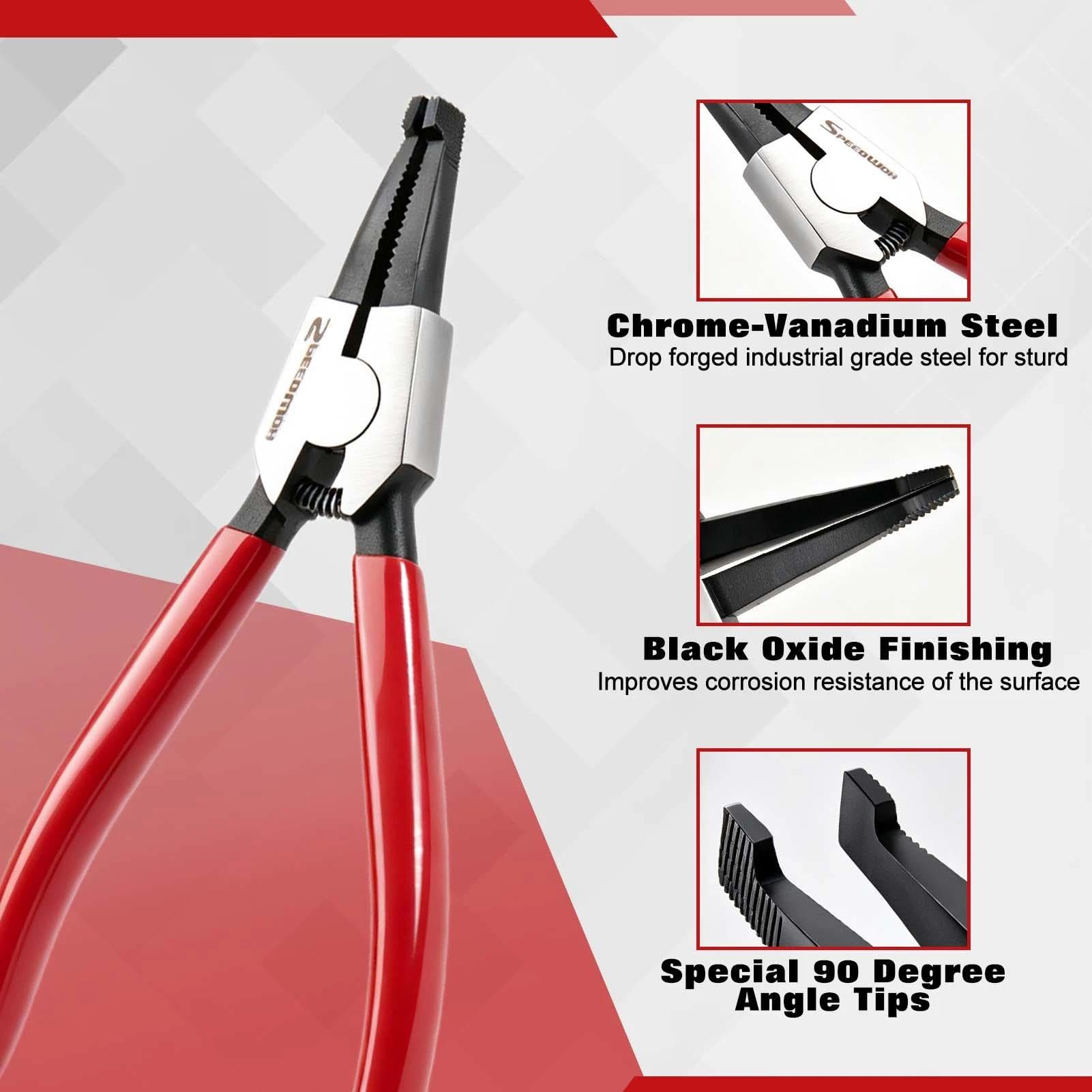 SPEEDWOX Lock Ring Pliers - 8 Inch -4