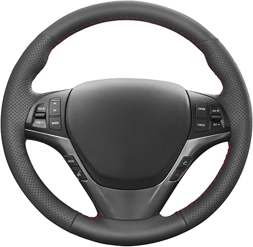 Miniatura 9 de MEWANT Funda cosida para volante Hyundai Genesis Coupé 2010-2016Accesorios de volante para Hyundai Genesis Coupé
