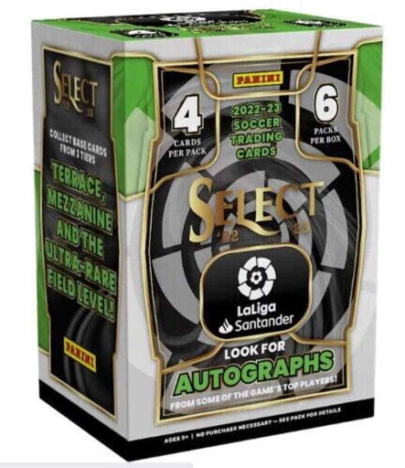 2022-23 Panini Select La Liga Soccer Factory Sealed Blaster Box 24 Cards