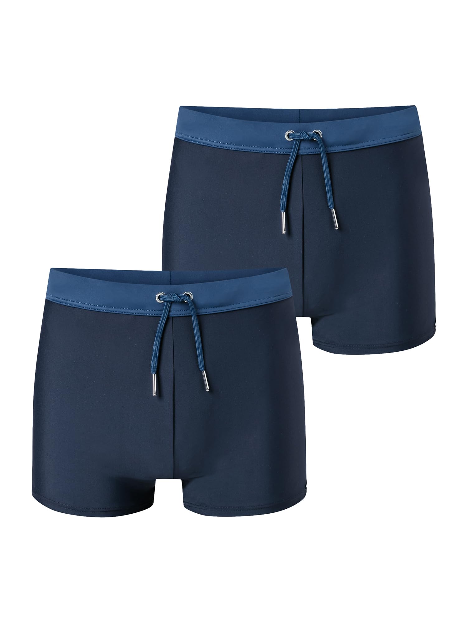 Schiesser Ocean Swim - Boxer da bagno da uomo, confezione da 2