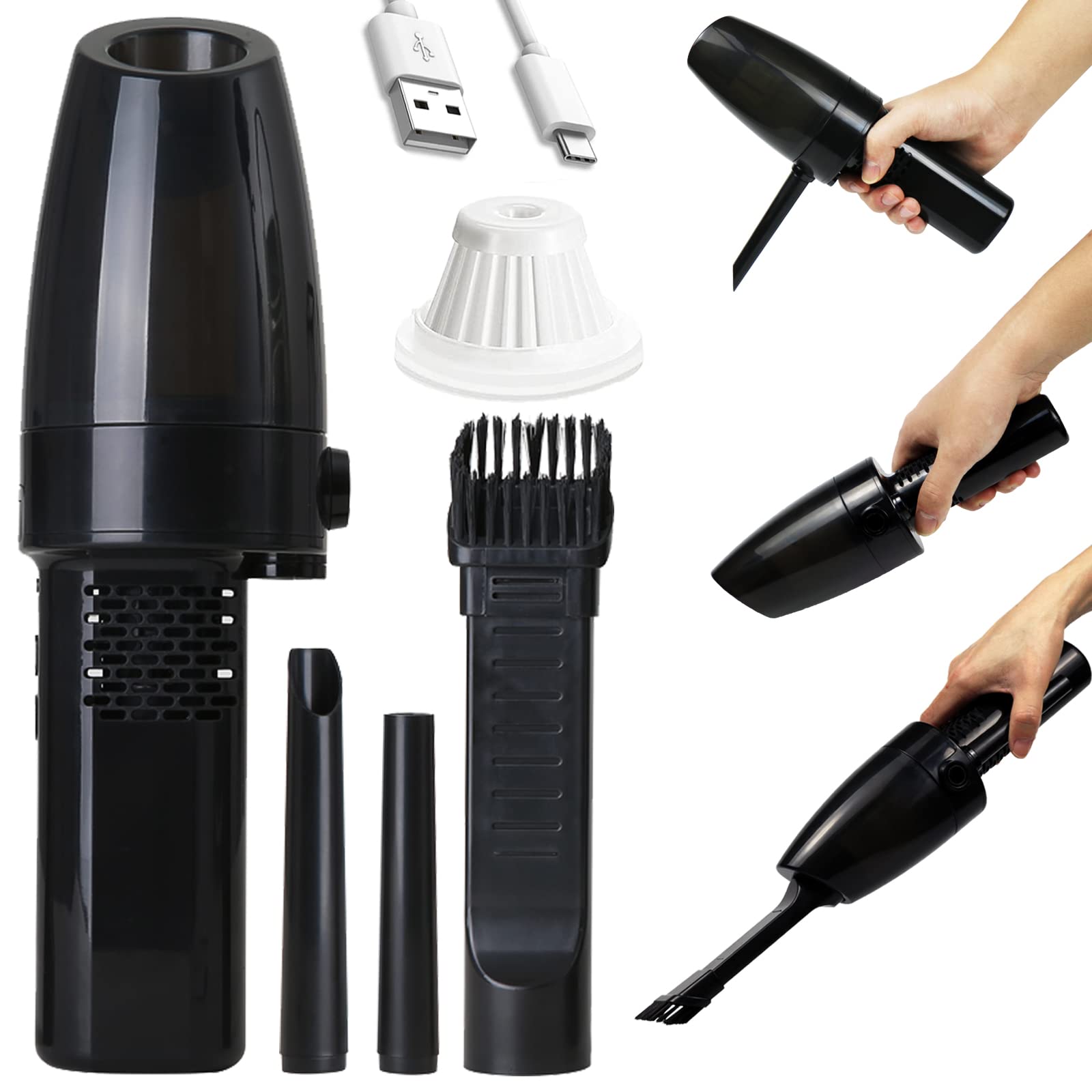 Buy Electric Air Duster & Vacuum 2in1, MultiUse Cordless Air Duster