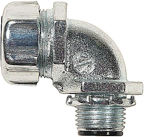 5352-HT, 1/2 Inch 90 Degree Malleable Iron Insulated Liquidtight High Temperatur