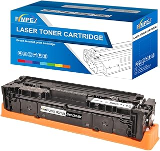 Fimpex Toner Cartridge For Printer, Compatible With HP Colour LaserJet Pro M255dw M255nw MFP M282nw MFP M283fdn MFP M283fdw LaserJet Pro M283fdw W2210A 207A WITH CHIP (Black)