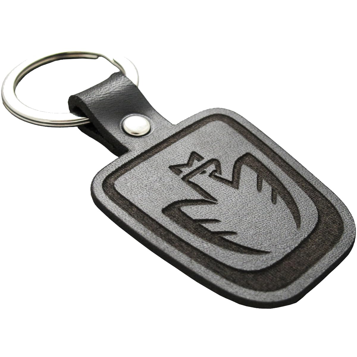 Boostnatics Handmade Leather Keychain Keyring compatible with MR2 MR-S Spyder (Eagle) Key Fob