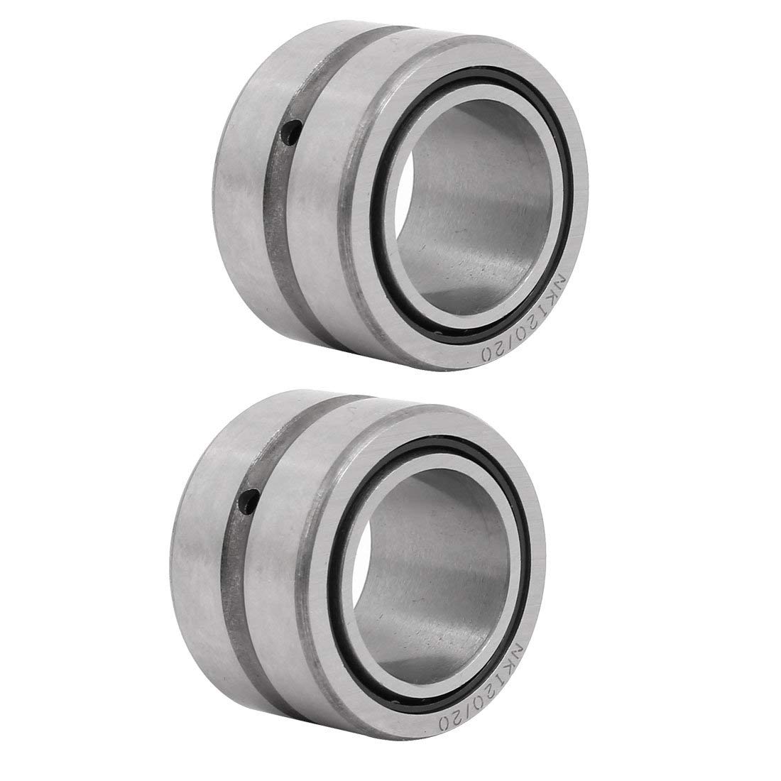 NKI20/20 20mmx32mmx20mm Inner Ring Needle Roller Bearing Silver Tone 2pcs-image-45