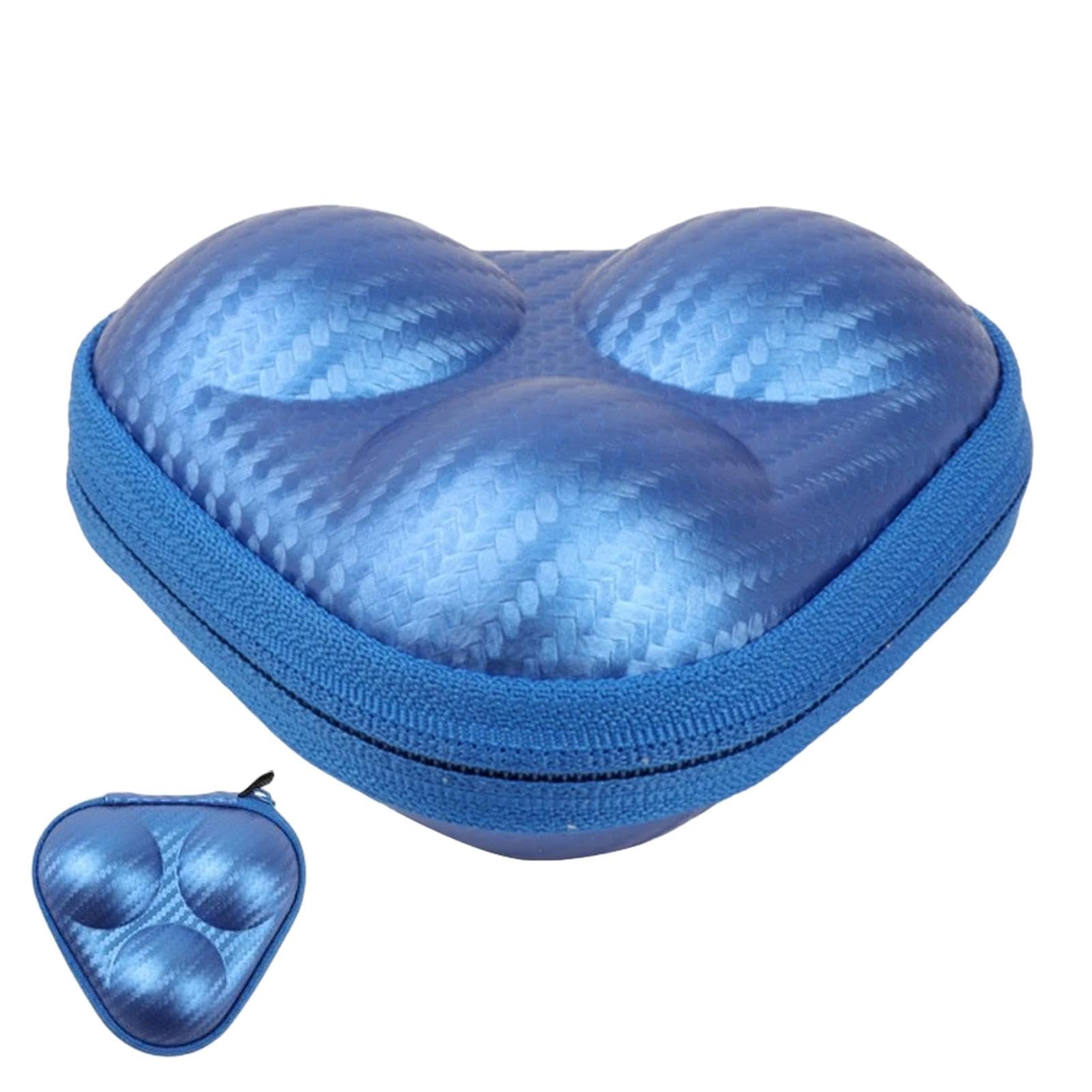 Borsa da golf porta palline portatile custodia con cerniera scatola rigida leggera