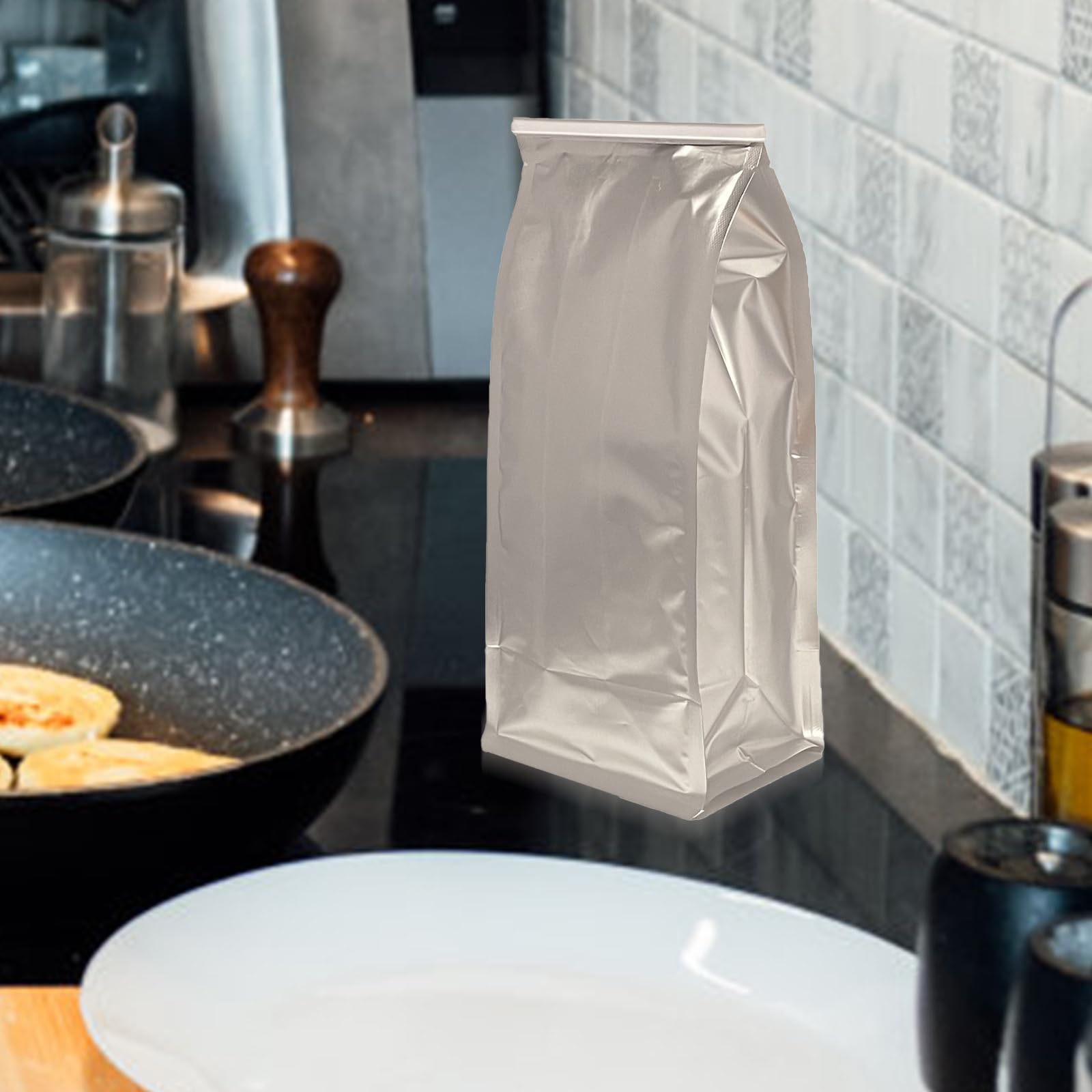 Borsa di stoccaggio 'olio - Contenitore grasso 4.72x3.5 pollici per smaltimento di sicurezza del filtro, 20 pezzi impostati con facile funzione di tenuta, utensile da cucina per cucina, raccolta d