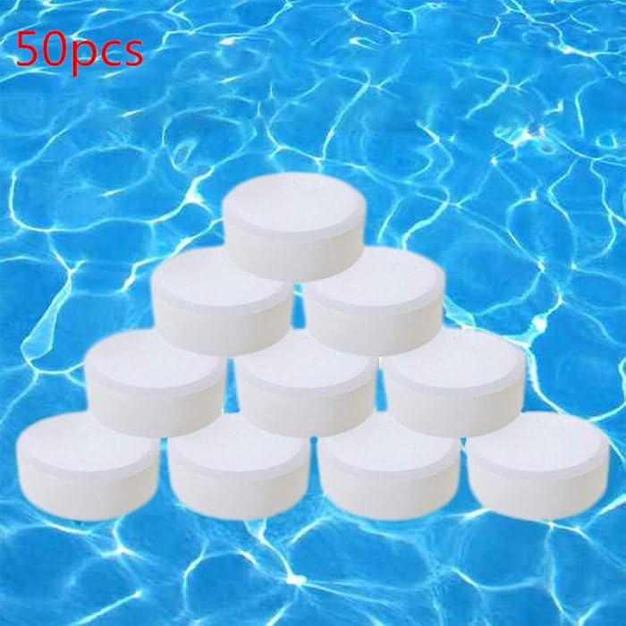 Buy Naduew Chlorine Tablets, 50Pcs Effervescent Chlorine Tablets for
