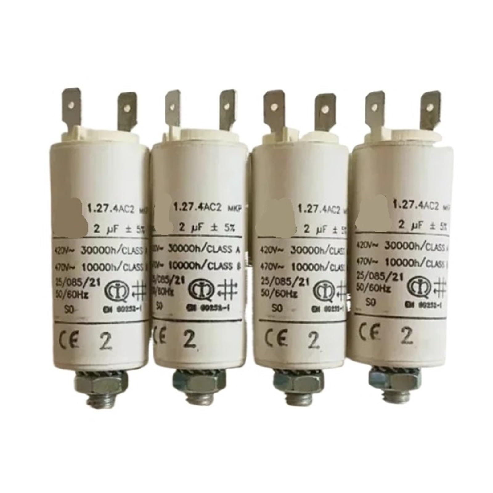 KSZHZYMGX 1pcs motor starting capacitor 420V 470V 1.27.4AC2 MKP1.5UF 2UF 2.5UF 3UF 3.15UF 4UF 5UF 6UF 8UF(8UF)