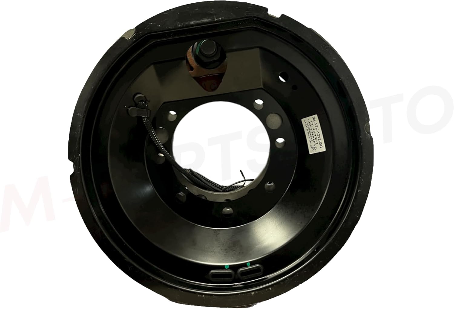 1 Pair of Self-Adjusting 12-1/4" X 5" (12.25" X 5") Electric Trailer Drum Brake Assemblies for 12,000 to15,000 Lbs (12K-15K) Trailer Axles; 1 LH (77-1212-1) + 1 RH (77-1212-2)