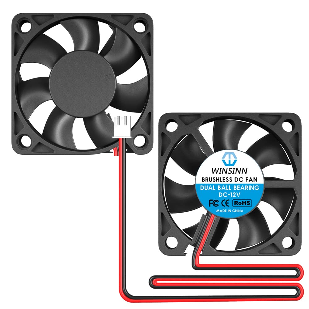 WINSINN 80mm Fan 24V Dual Kogellager DC Borstelloze Stille Koeling 8015