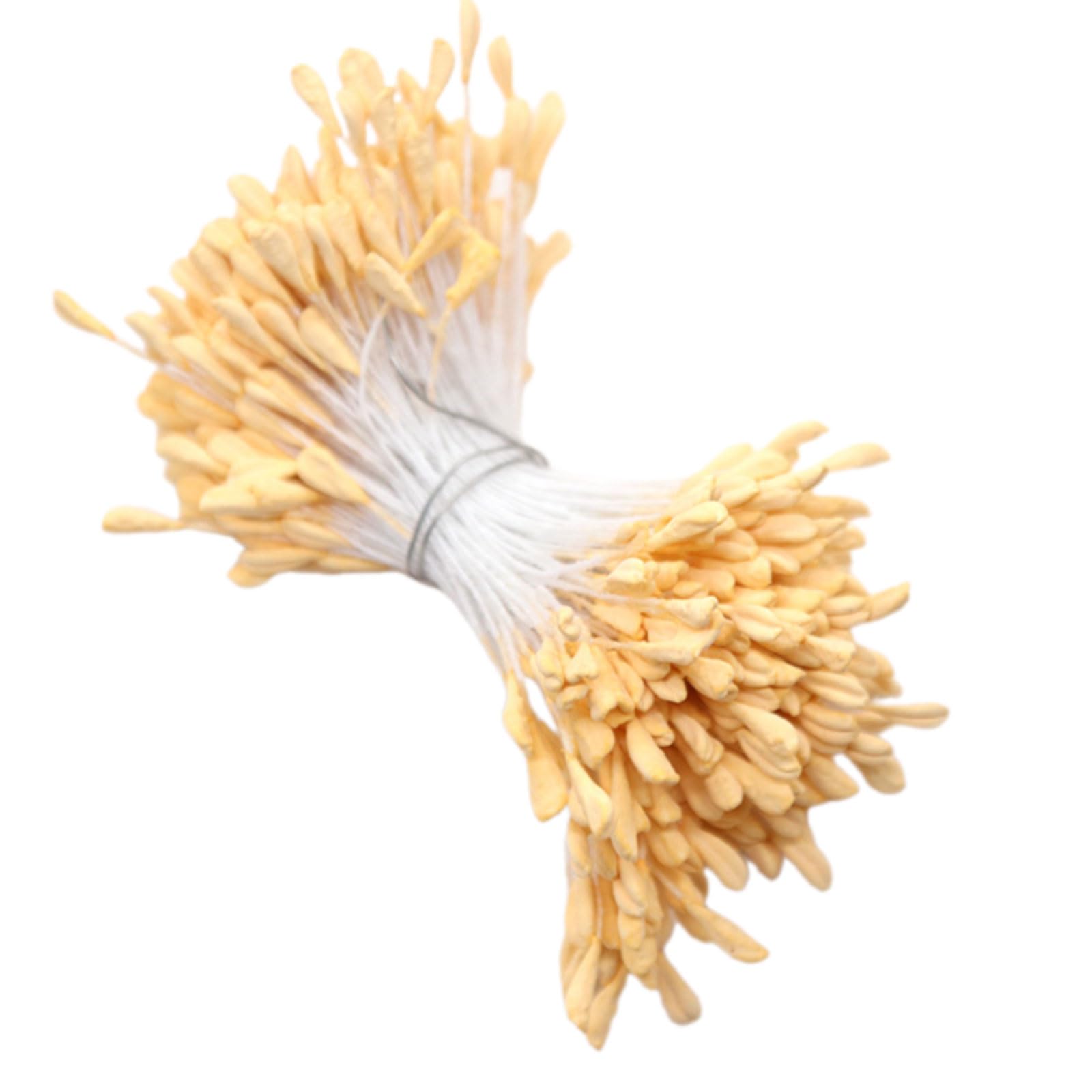 COOLHOOD Time Use Cloth Florals Stamens Set for Customizable Bouquets and Craft Designs Flower Stamens for Craft