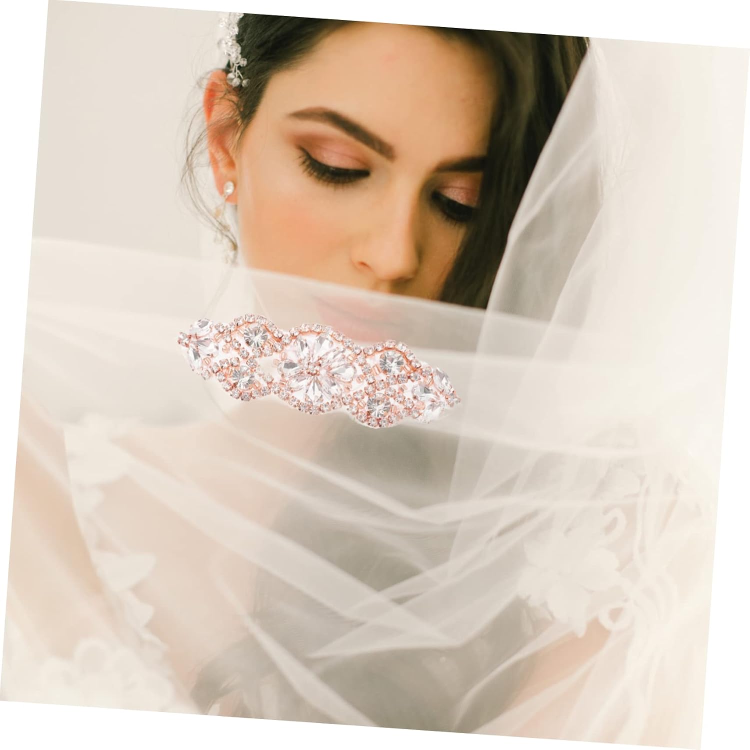 Rhinestone Applique Bridal Belt Wedding Dress Belt Fashionable Rhinestone Patches