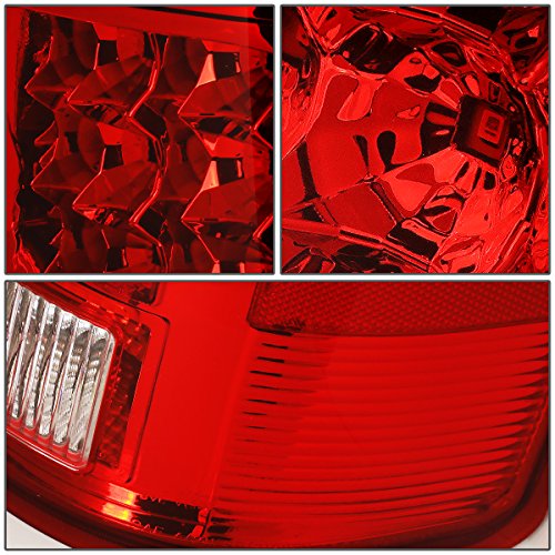 Image of DNA MOTORING TL-GMCSIE07-LED-CH-RD LED Tail Light Assembly Driver & Passenger Side [Compatible with 07-14 GMC Sierra 1500 2500HD 3500HD]