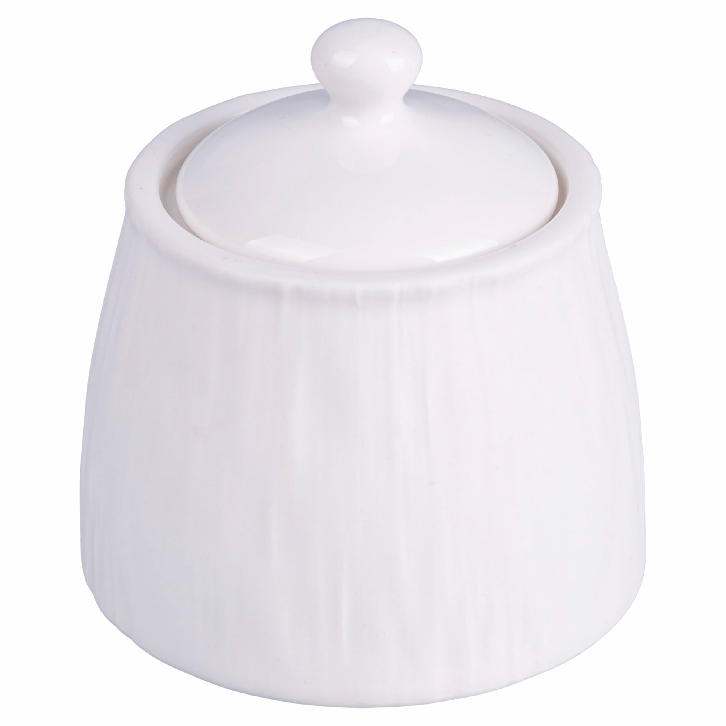 Horeca Porcelain Sugar Bowl with Lid 190ml