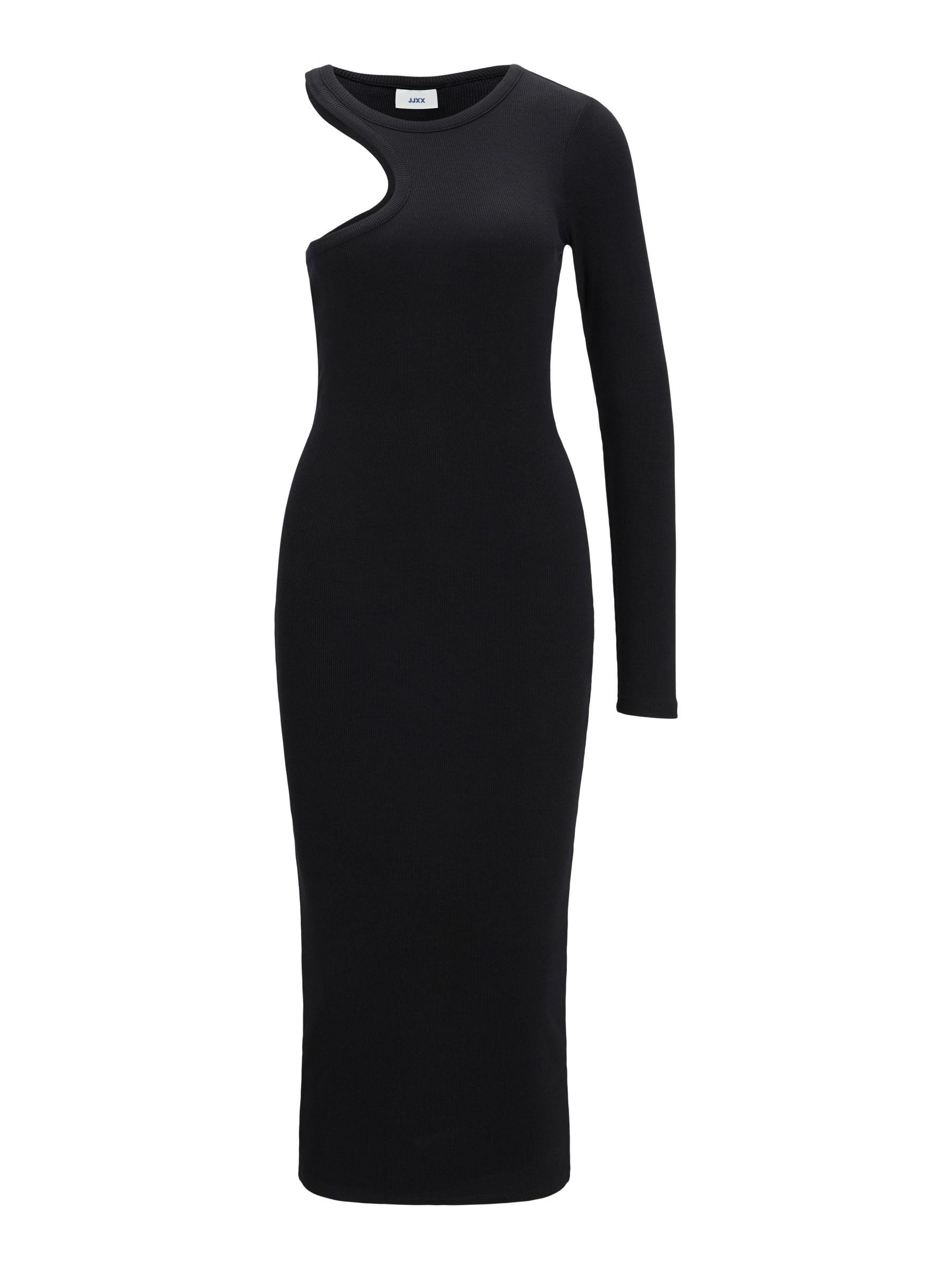 JJXX JXFIKA STR LS OS LONG DRESS JRS Elbise Kadın