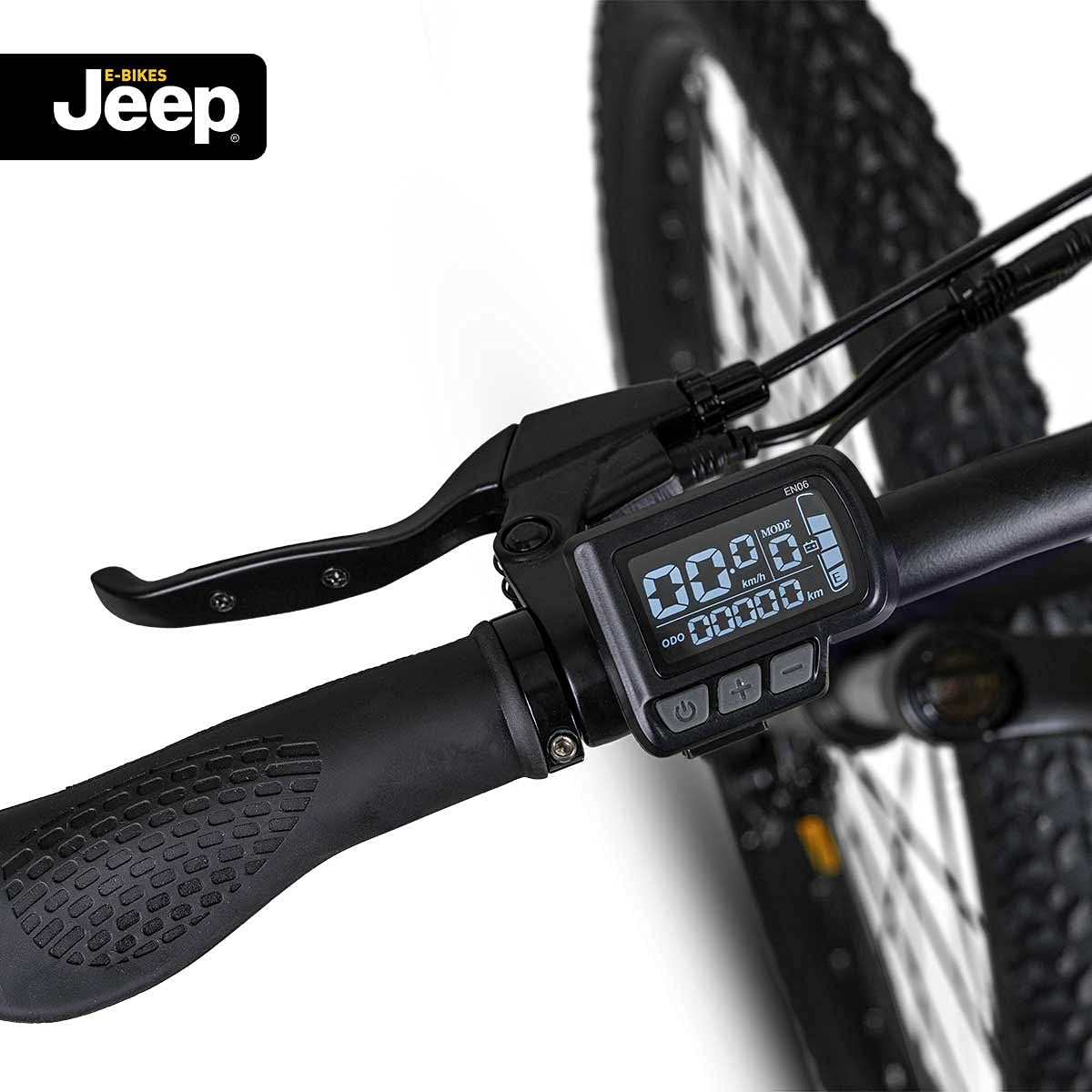 Jeep Mountain E-Bike MHR 7002 27.5 Inch Shimano Tourney 7 Speed Derailleur Yellow Sports & Outdoors