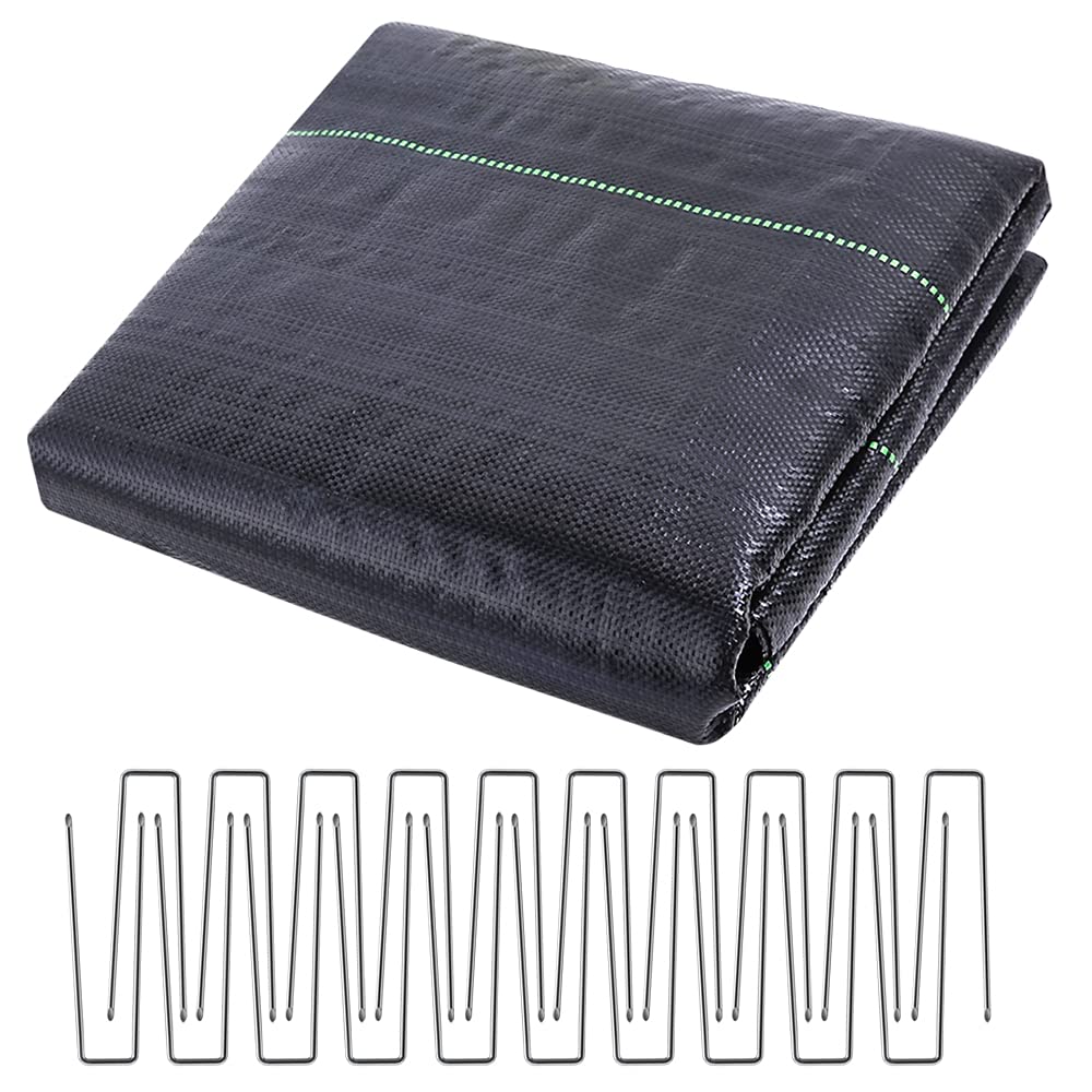 Buy Weed Membrane Weed Control Fabric 2 x 10 M, Ohuhu 20m² Landscape