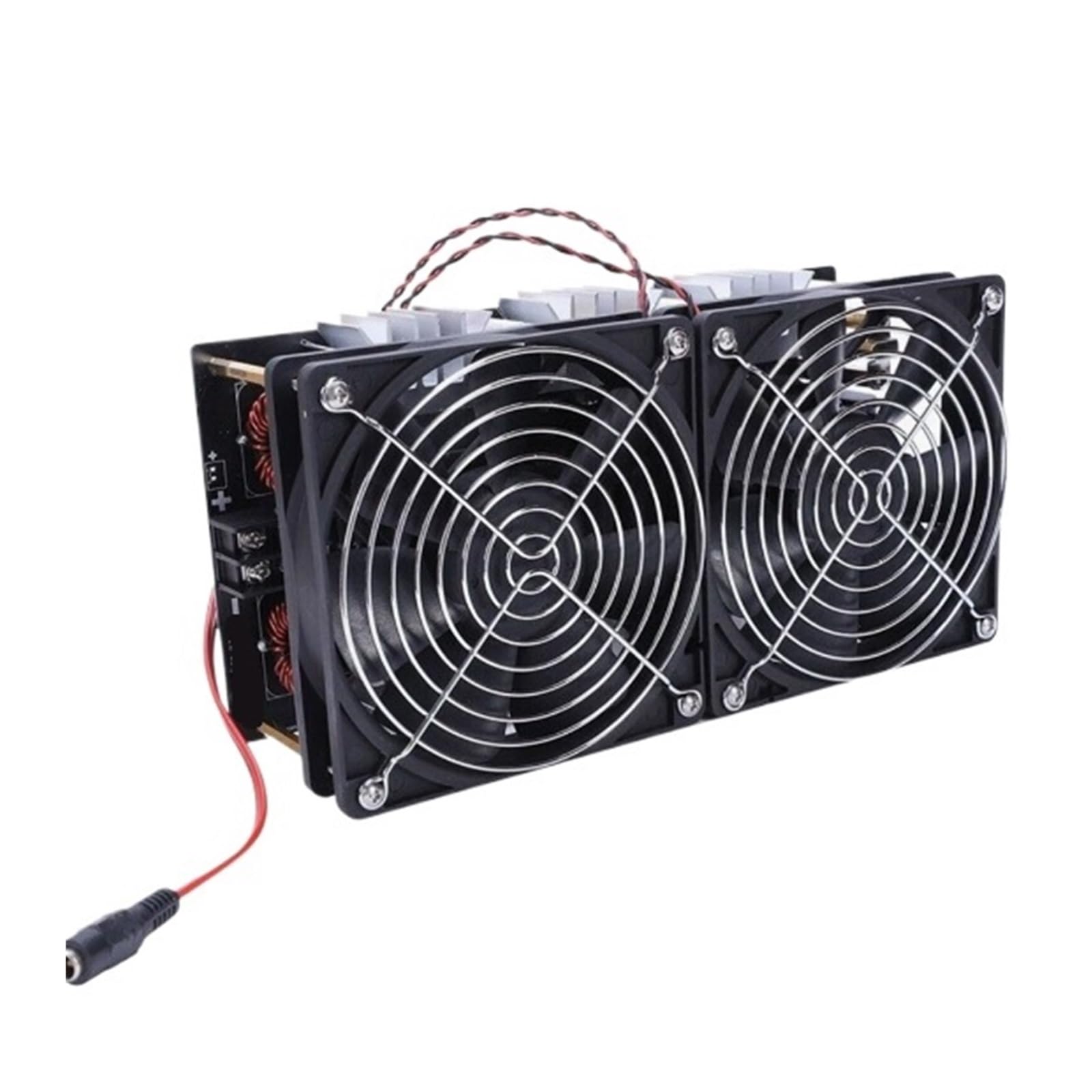 BNVEWR induction heater, Induction Heater 12V-48V 2500W Heating Board Module Flyback Driver With Coil Dual Fan Power Kit