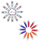 UCEC 12 Pack Thread Snips, Crochet Scissors Yarn Scissors Small Mini Scissors Thread Scissors Clipper Nippers & 12 PCS Embroidery Scissors Sewing Scissors Small Sewing Snips