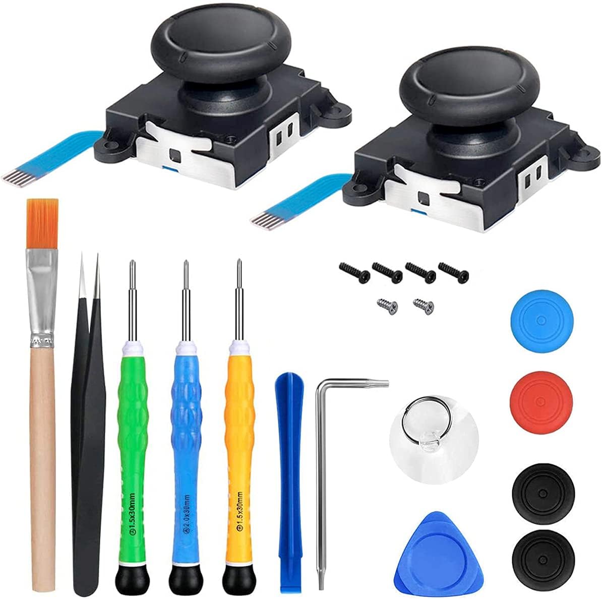 2Pack Joycon Joystick Replacement, Joycon Switch & Switch Lite