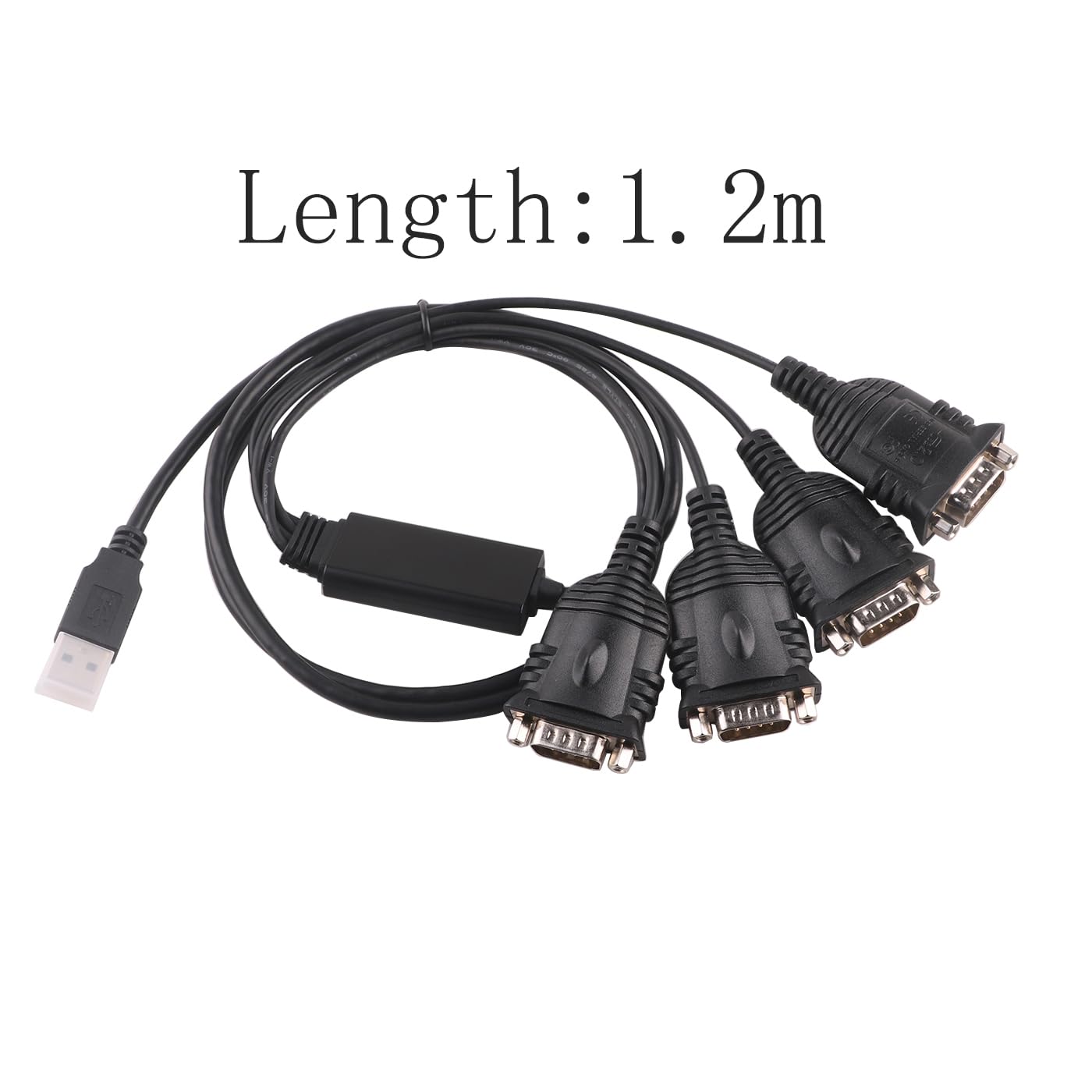 Câble adaptateur FTDI CHIP 4 ports USB vers série RS232 DB9