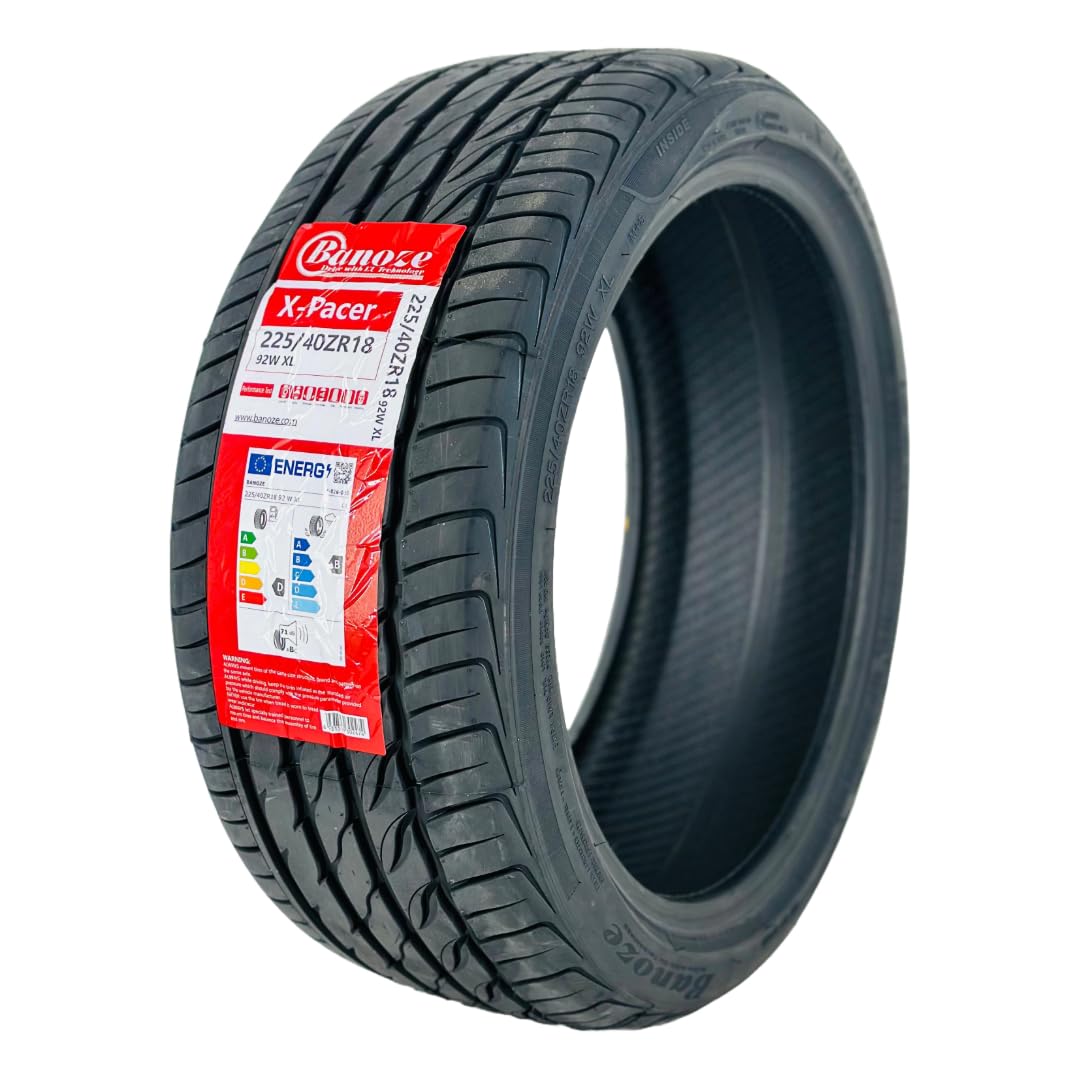 BANOZE X-Pacer 225/40R18 92W XL High-Performance Tyre – Extra Load