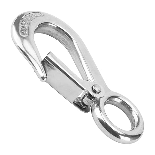 Miniatura 6 de 6 ganchos rápidos de seguridad para los ojos, accesorio de acero inoxidable 304 de acero inoxidable para aparejos, ganchos de agarre 0.2T, gancho