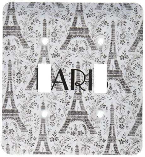 Tours Eiffel gris argenté plaque de décoration pour salon et chambre