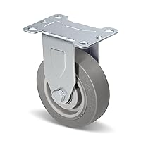 Vista 19 de Ruedas giratorias de 3.5 pulgadas, ruedas giratorias resistentes con freno, capacidad de carga de 1000 libras en total (2 frenos y 2 giratorios)